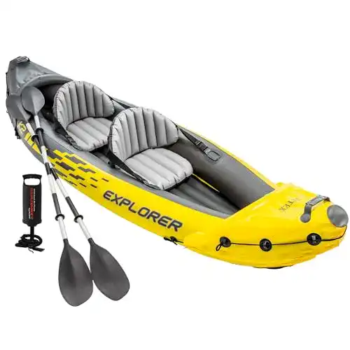 Kajak Intex Schlauchboot Aufblasbares Boot Explorer K2