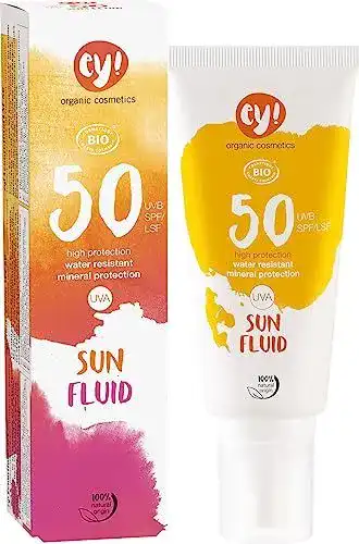 Vegane Sonnencreme Eco Cosmetics Ey Sunspray LSF 50 wasserfest 100 ml