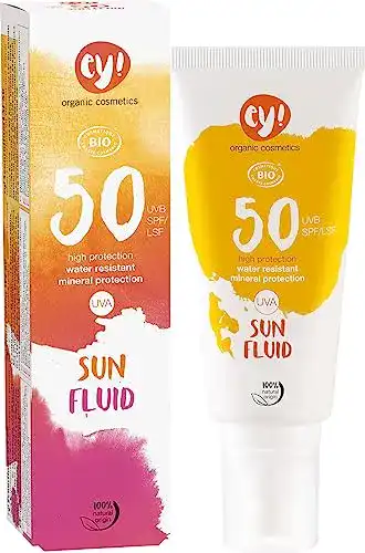 Vegane Sonnencreme Eco Cosmetics Ey Sunspray LSF 50 wasserfest 100 ml