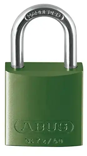 ABUS Aluminium-Vorhängeschloss 72/40 in Grün