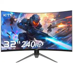 KTC 32 Zoll FHD Curved Gaming Monitor mit 240Hz und Freesync