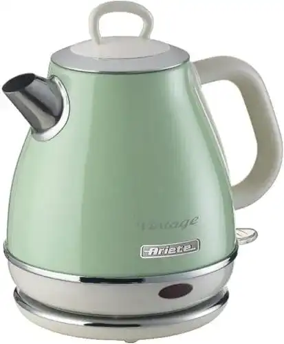Ariete Wasserkocher 2868/04 Grün 1630 W mit Edelstahl-Gehäuse