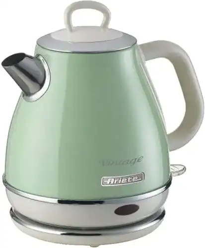 Ariete Wasserkocher 2868/04 Grün 1630 W mit Edelstahl-Gehäuse