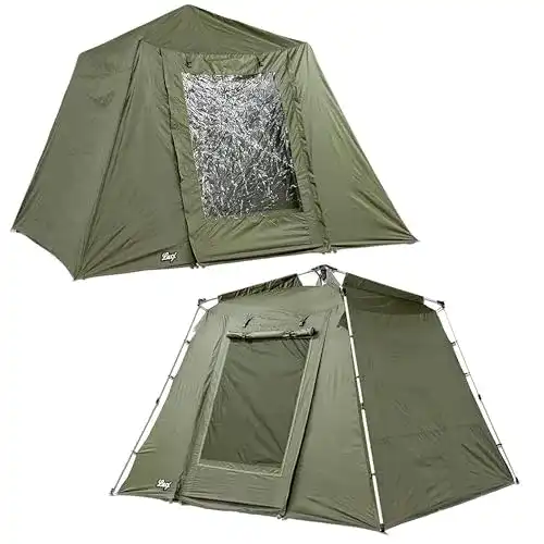 Angelzelt Lucx Marder Bivvy mit Winterskin für 1-3 Personen