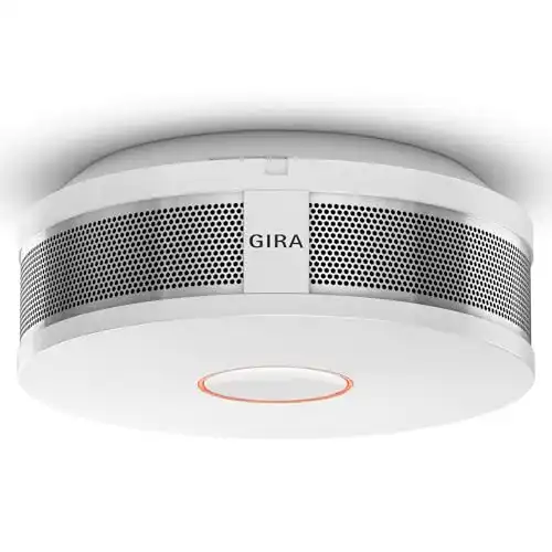 Funk-Rauchmelder Gira Dual Q DIN14604, vernetzbar über Funk und Draht