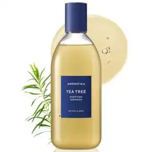 Teebaumöl Shampoo von Aromatica Reinigendes Shampoo für juckende Kopfhaut