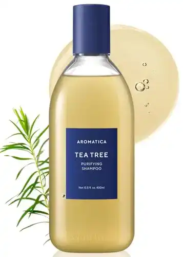 Teebaumöl Shampoo von Aromatica Reinigendes Shampoo für juckende Kopfhaut