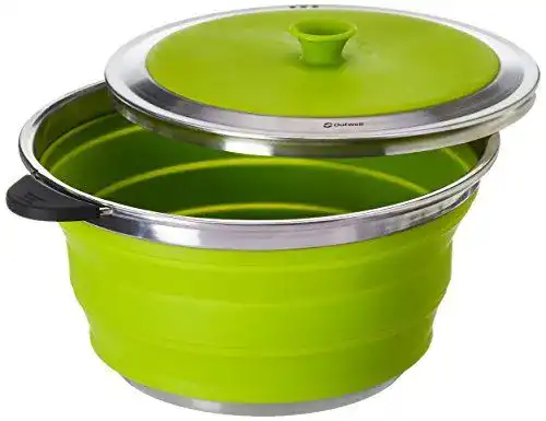 Camping Kochtopf Outwell Collaps 4,5 L mit Deckel für Outdoor