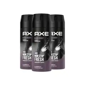 Axe Bodyspray Black Night ohne Aluminium im Vergleich