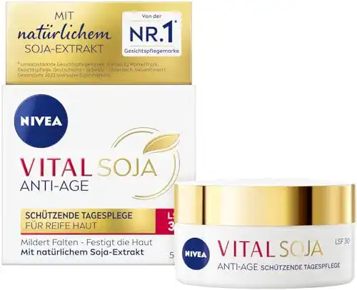 Nivea Vital Soja Anti-Age Schützende Tagespflege LSF 30 für reife Haut