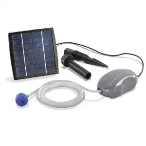 Teichbelüfter Esotec Solar Air-S 1,5W mit Solarmodul und 120l/h Förderleistung