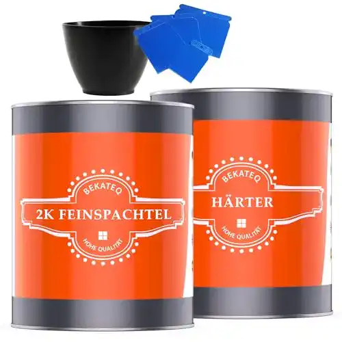 Feinspachtelmasse BEKATEQ BK-110EP 2K für Auto und Modellbau