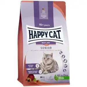 Katzenfutter Senior Happy Cat 70611 Atlantik Lachs für ältere Katzen