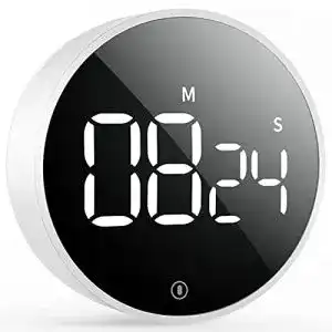 Digitaler Küchentimer VOCOO – Magnetischer Kurzzeitwecker mit LED-Display