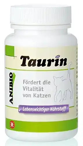 Taurin für Katzen von Anibio 130g zur Unterstützung der Gesundheit