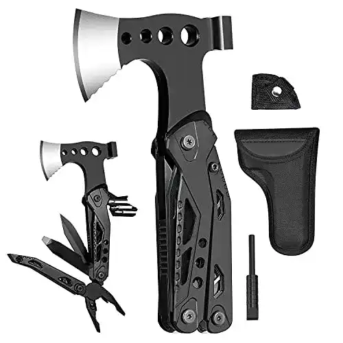 Multitool Rose Kuli Werkzeug für Männer – 16 in 1 Camping