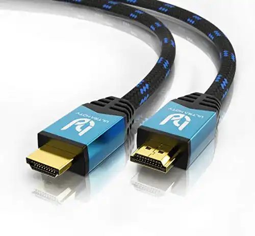 HDMI-Kabel 10 Meter – Hochgeschwindigkeits-4K-Kabel mit Knickschutz
