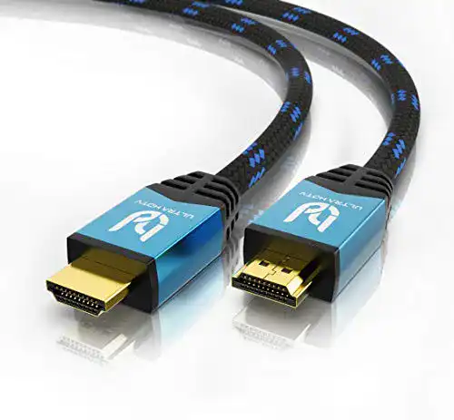 HDMI-Kabel 10 Meter – Hochgeschwindigkeits-4K-Kabel mit Knickschutz