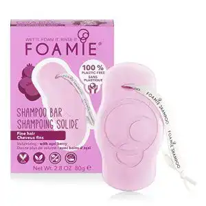 Foamie festes Shampoo für feines Haar mit Acai-Beeren