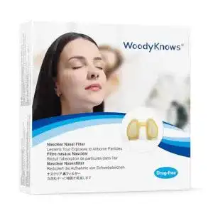 Nasenfilter Woodyknows Nasclear Modell 2024 für Allergieschutz