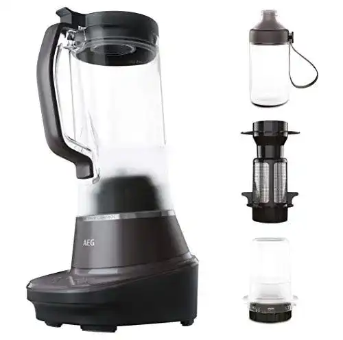 AEG TB7-1-8MTM Standmixer mit Geschwindigkeitskontrolle und Zubehör