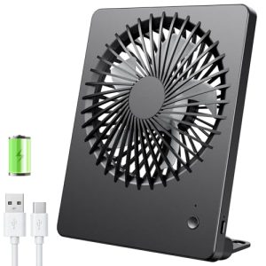 Akku-Ventilator TriPole Tischventilator mit 2000mAh Akku