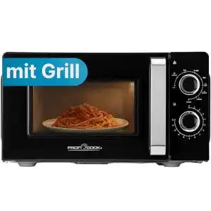 Mikrowelle mit 17 Litern von Profi Cook 900 Watt Grill und Heißluft
