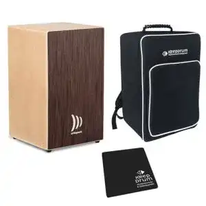 Cajon-Bausatz Schlagwerk CBA30SW Pro Wenge mit keepdrum Tasche
