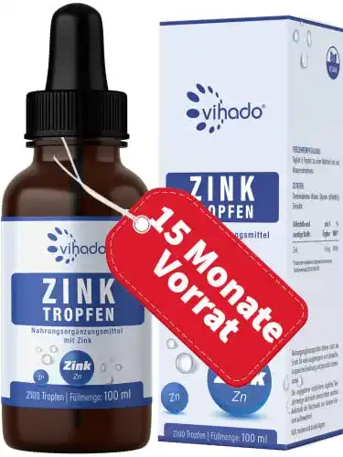 Zink Vihado Tropfen – Hochdosierte Zinkversorgung für das Immunsystem