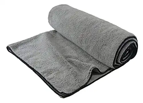 Hundehandtuch QHS super saugfähig, 140×70 cm für große Hunde