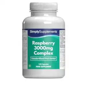 Himbeerketone Simply Supplements 3000mg – 120 Kapseln