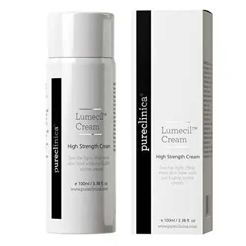 Bleichcreme Pureclinica Lumecil zur Hautaufhellung für Gesicht und Körper