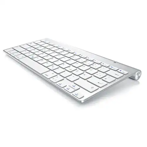 CSL-Computer Bluetooth Tastatur für Android und Mac – QWERTZ Layout