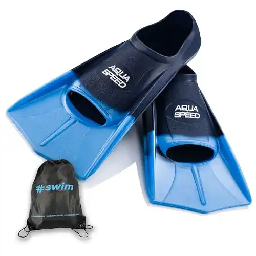 Kurzflossen Aqua Speed für Teenager – Trainingsflossen