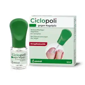Ciclopoli Nagellack gegen Nagelpilz mit Applikationshilfe, 6,6 ml