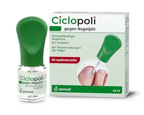 Ciclopoli Nagellack gegen Nagelpilz mit Applikationshilfe, 6,6 ml