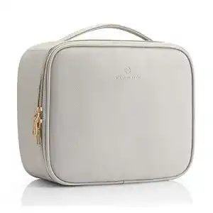 Kosmetiktasche Vlando Vintage Reise – Make Up Tasche aus Leder