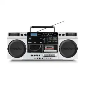 Kassettendeck Medion P66538 Kassettenrecorder im Retro-Design