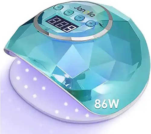 Janolia Nageltrockner Lampe, 86W LED UV Nagellampe mit Sensor