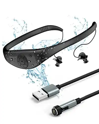 MP3-Player für den Sport von Tayogo mit wasserdichten Kopfhörern