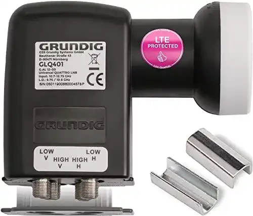 Quattro LNB GSS für Multischalter mit LTE-Filter