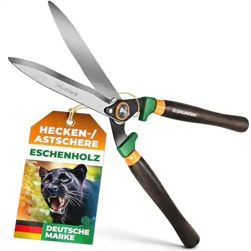 Hand-Heckenschere von Gruntek Panther 540 mm für präzise Heckenschnitte