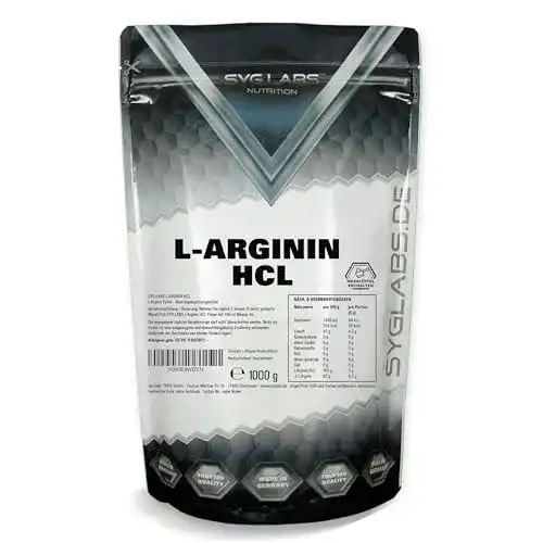 L-Arginin Pulver Syglabs Nutrition L-Arginin HCL 1000g