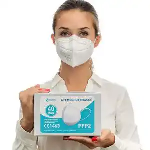 FFP2-Masken Schwarz Health2b aus Deutschland