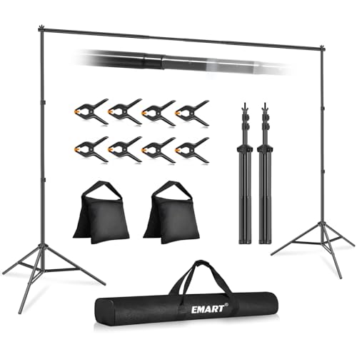 Hintergrundsystem EMART Foto Hintergrund Ständer 2x3m