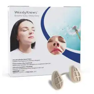 Nasenfilter Woodyknows ultra atmungsaktiv für saisonale Allergien