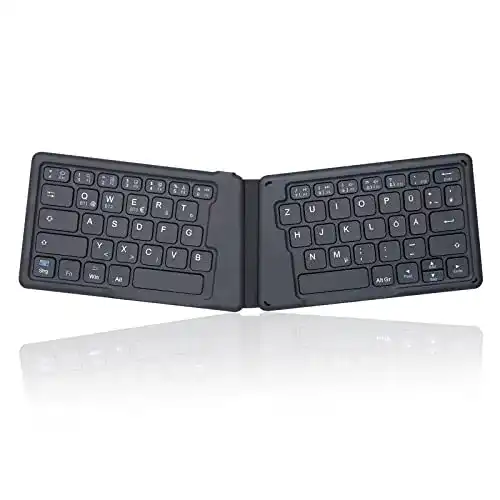 Faltbare Tastatur Perixx Periboard-805 Ergo mit Bluetooth 5.1