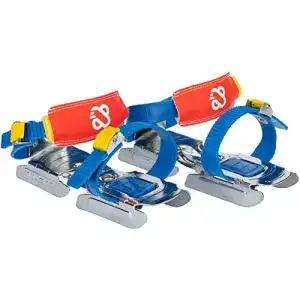 Verstellbare Kinder Schlittschuhe Nijdam in Größe 24-34 Blau