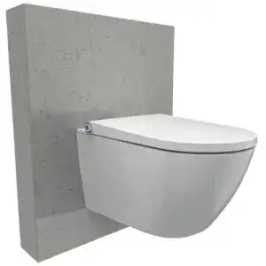 Dusch-WC Bernstein Basic 1102 Komplettanlage in Weiß