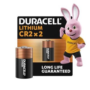 Duracell CR2 Lithium Batterie 3V (2 Stück) für verschiedene Geräte